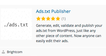 Announcing Our Ads.txt Plugin for WordPress