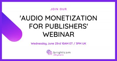 (VIDEO) Audio Monetization for Publishers Webinar